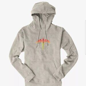 Harry Potter Sweatshirt Wand Phoenix Oatmeal Gray NWOT Size M